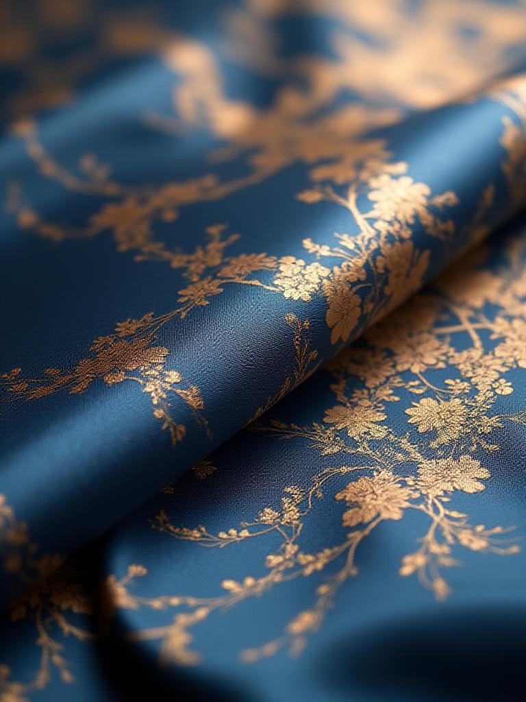 優雅な絹織物が織り上げられる様子